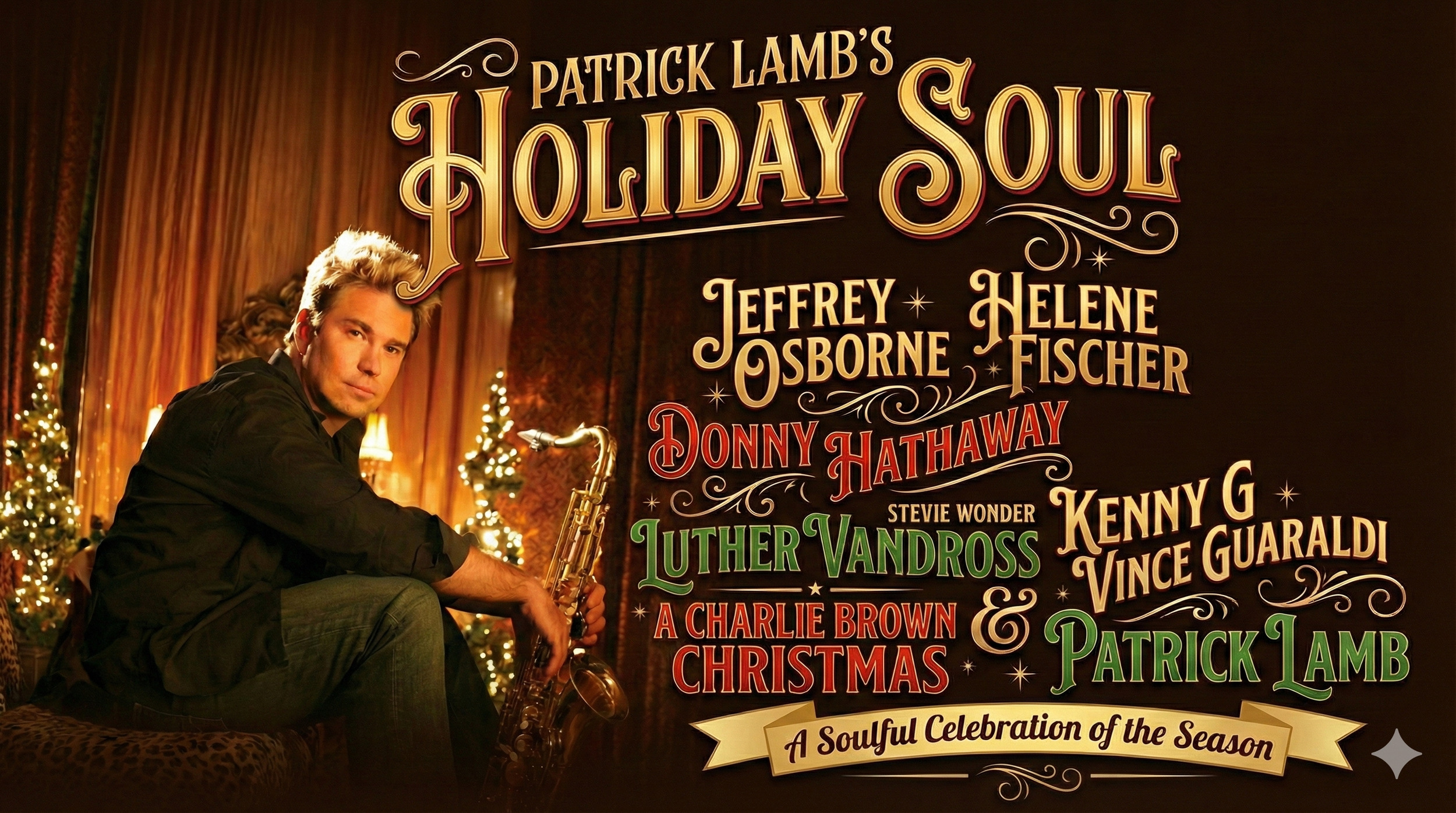 Patrick Lamb's Christmas at the Oxford — A Soulful Celebration poster